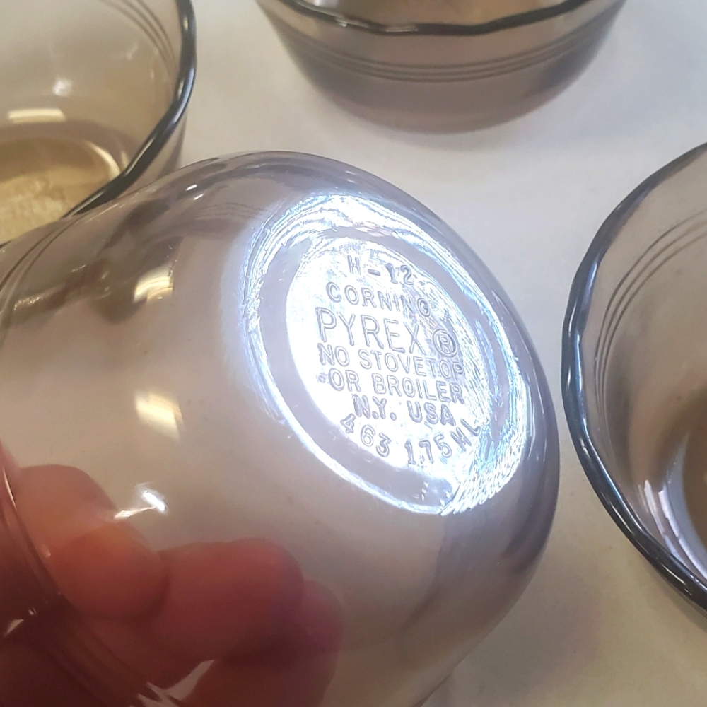 463 Pyrex Amber Custard Cup